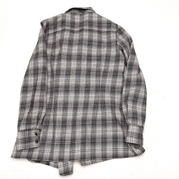 Pendleton Women’s Black/White‎ Double Breasted 100% Virgin Wool Top Size 4 - Picture 5 of 6